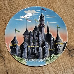 Fantasyland Castle Decorative Plate